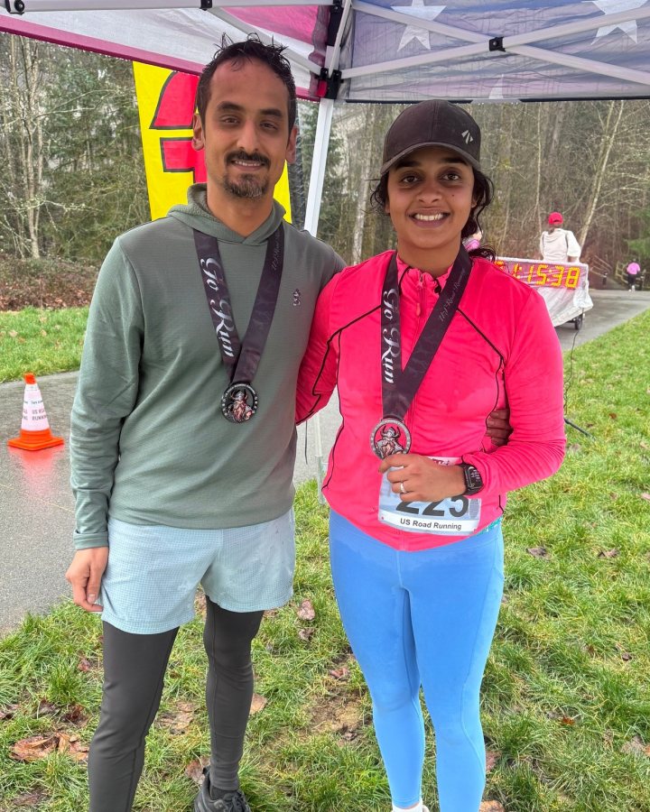 US Road Running race photo - Dillip Srinivasan
