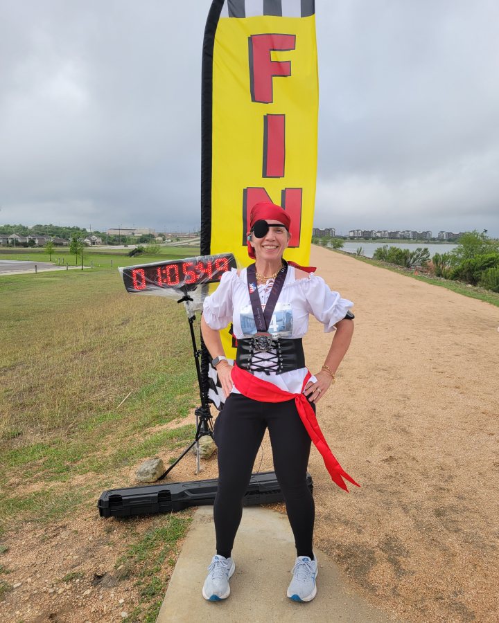 Bridget Mouton after earning Triple Challenge Award 2026