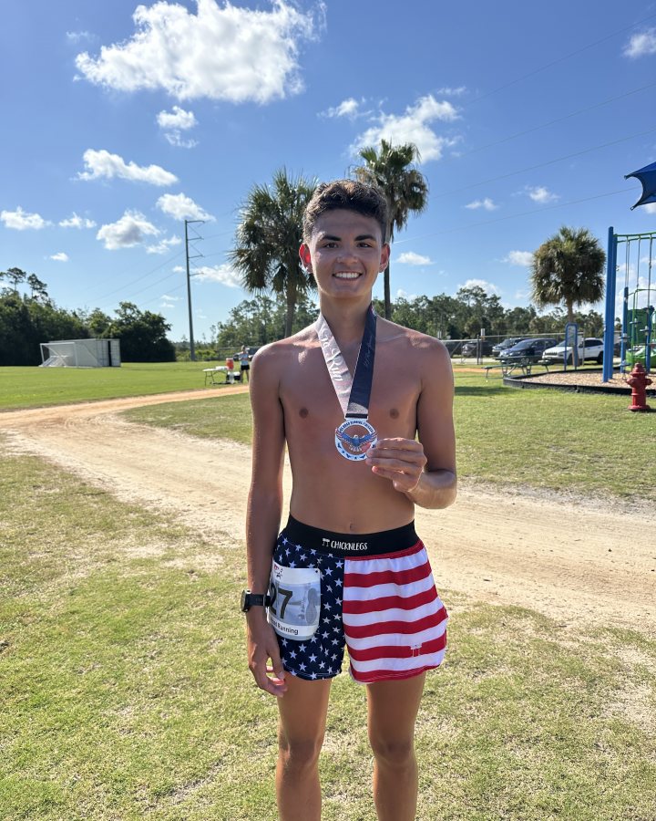 Wyatt ROONEY at Eagle 5K, & 10K at Panama City, FL (27) - 07/04/2026 after earning 2nd MALE Overall